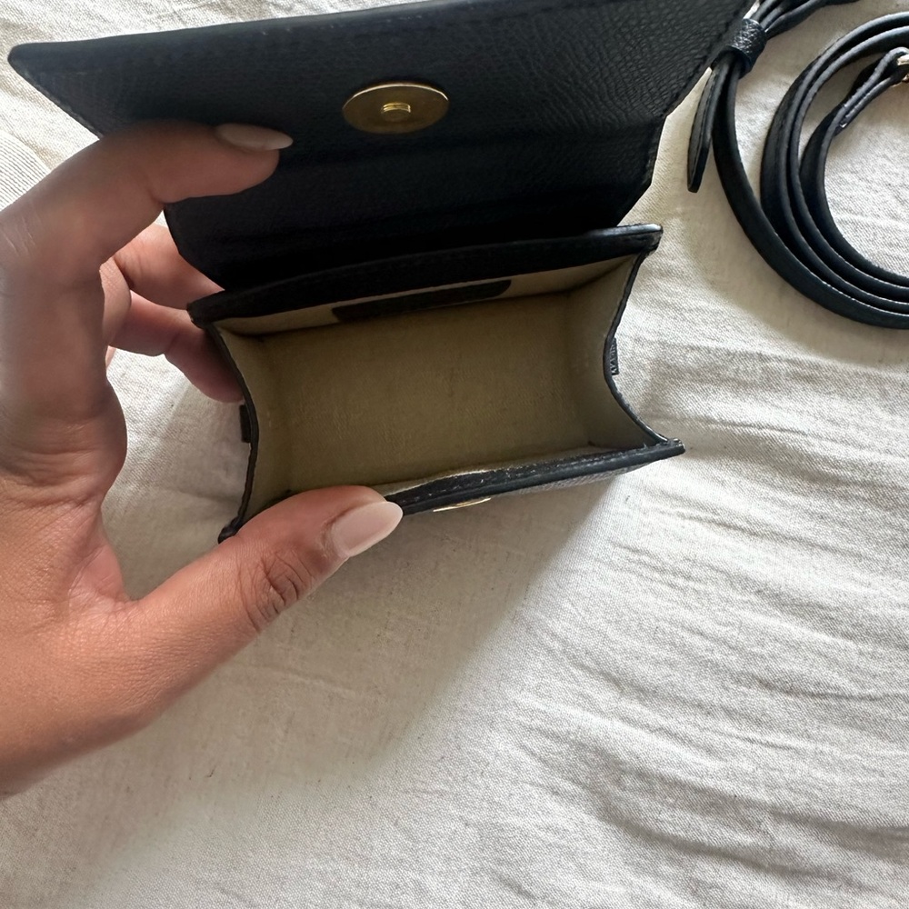 Jacquemus Black Mini Bag with Gold Logo - Picture 5 of 6